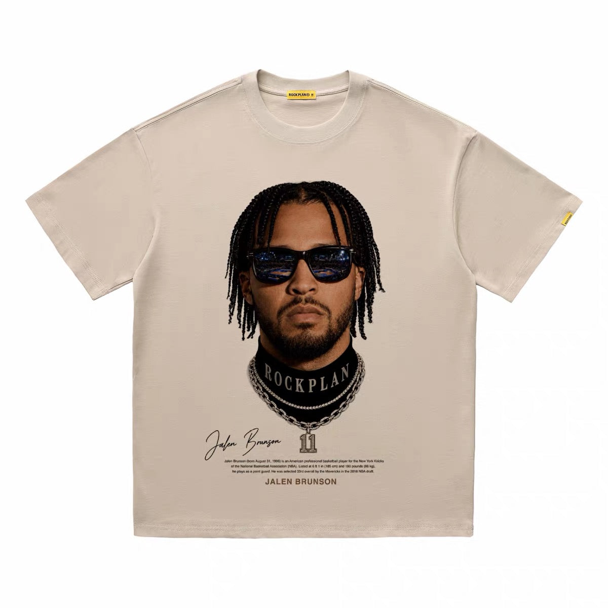ShineNest Vintage Portrait Graphic Oversized T-Shirt