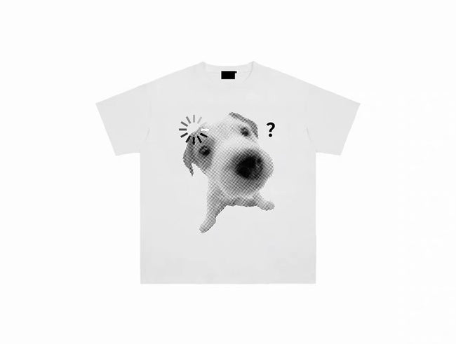 ShineNest Pixel Animal Graphic Tee Main Image