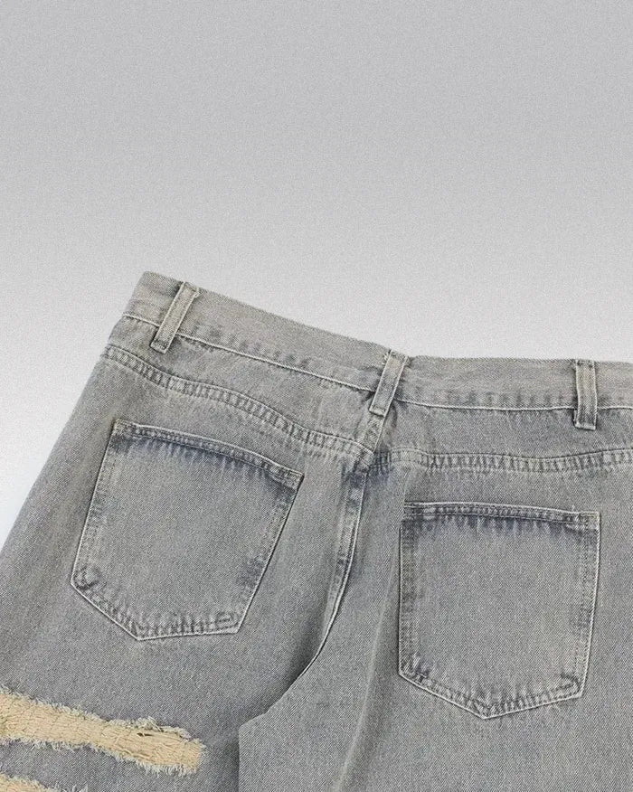 Embroidered Jeans "Dimension"
