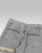 Embroidered Jeans "Dimension"