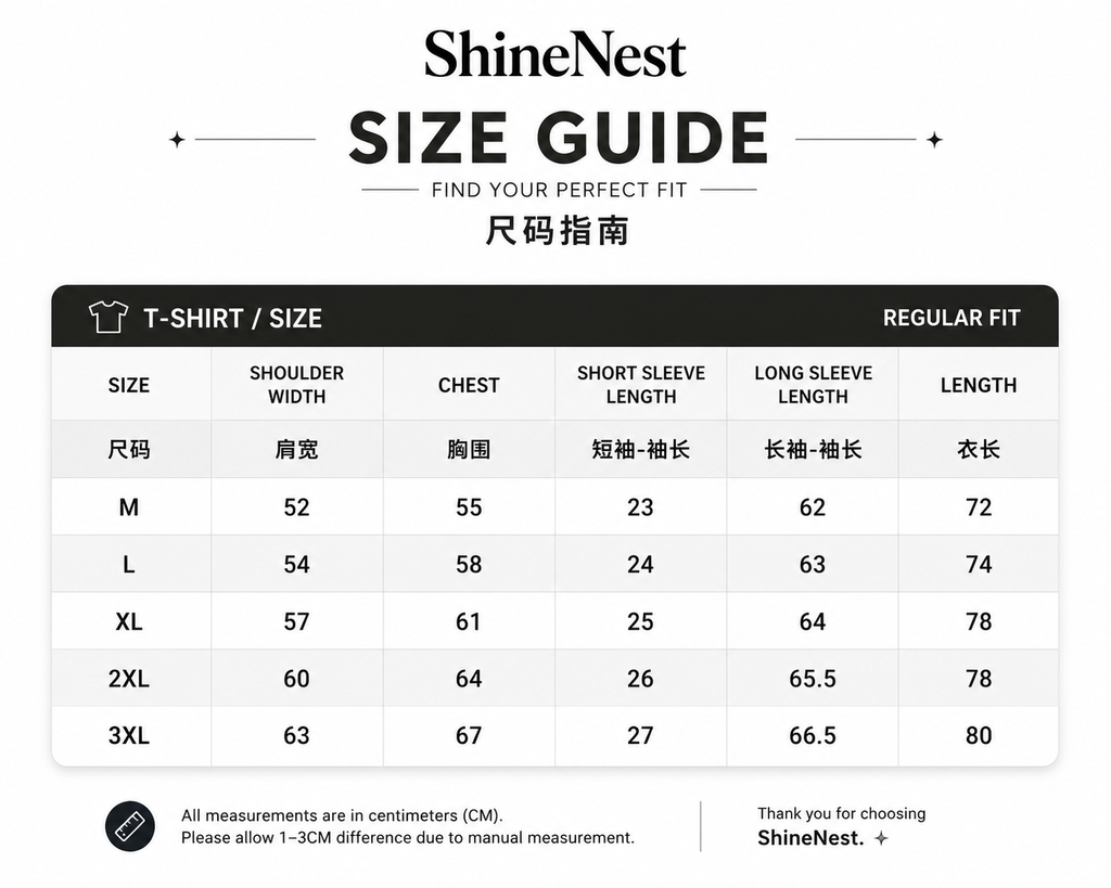 ShineNest Colorful Portrait Graphic Streetwear Tee
