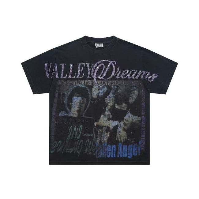 Vale Forever Fallen Bling Tee Black Hover Image