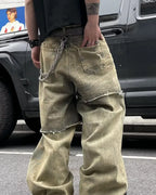 Fake Two Pieces Jeans "Perigee"