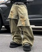 Fake Two Pieces Jeans "Perigee"
