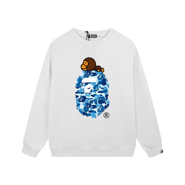 BAPE Camo Ape Head Crewneck Sweatshirt Hover Image