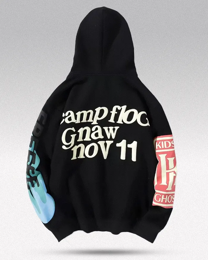Foam Print hoodie "Ghost"