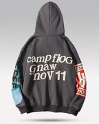 Foam Print hoodie "Ghost"