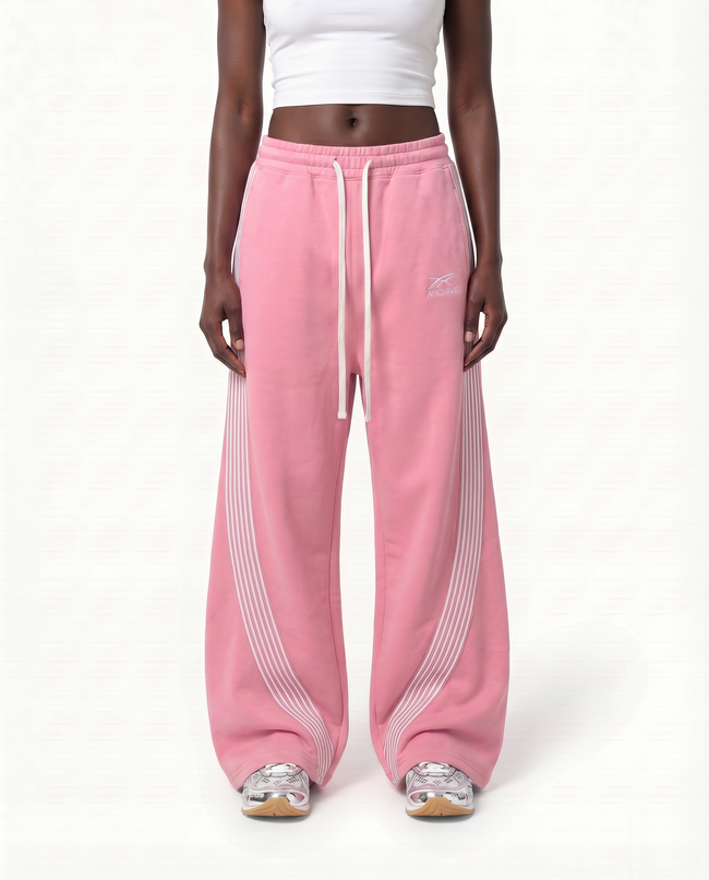 ARCHIVE ESSENTIAL WIDELEG SWEATPANTS PINK Main Image