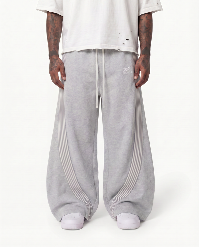 ARCHIVE ESSENTIAL WIDELEG SWEATPANTS GRAY Hover Image