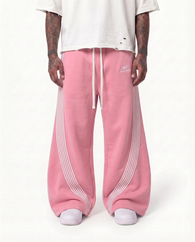 ARCHIVE ESSENTIAL WIDELEG SWEATPANTS PINK Hover Image