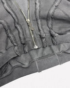 Full zip hoodie men y2k "Vega"