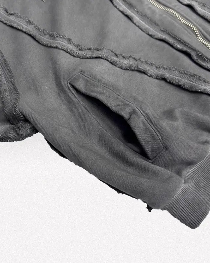Full zip hoodie men y2k "Vega"