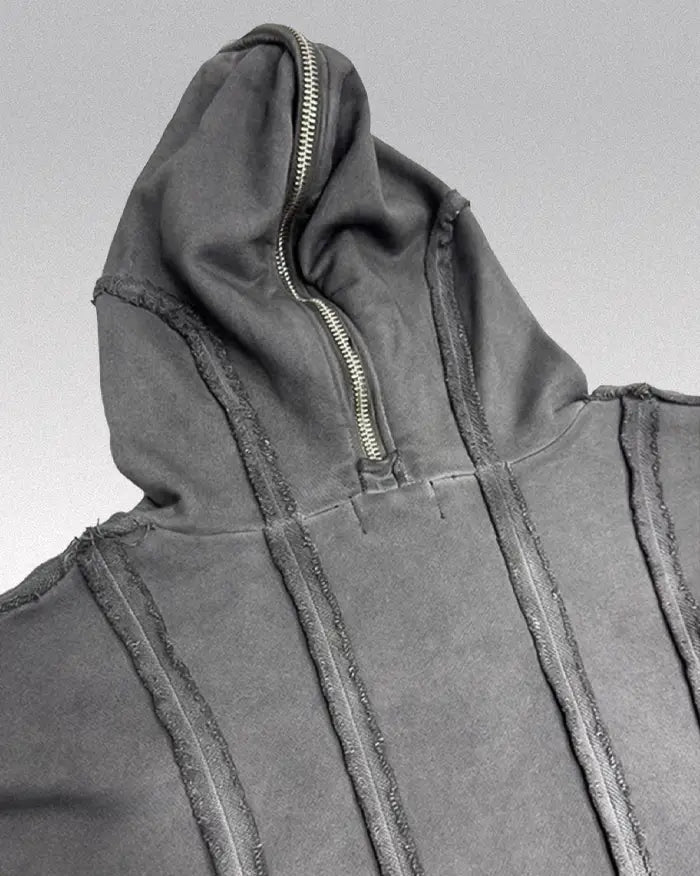 Full zip hoodie men y2k "Vega"