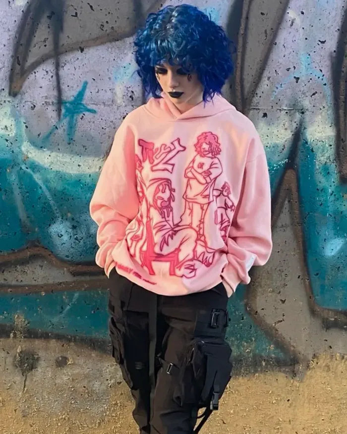 Graphic hoodie "Sora"