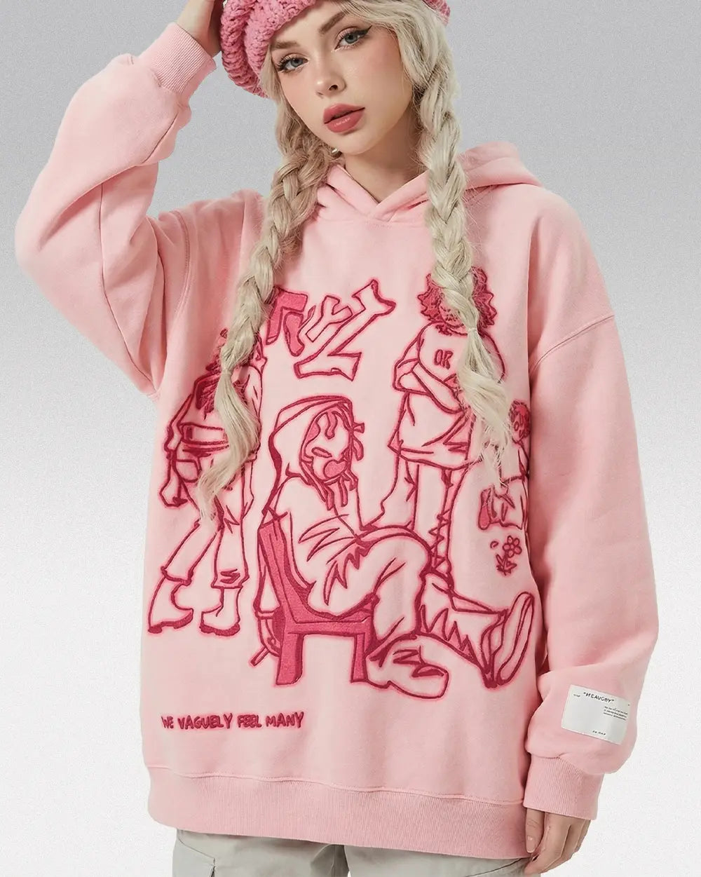 Graphic hoodie "Sora"
