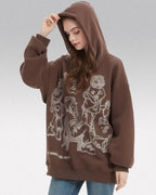 Graphic hoodie "Sora"