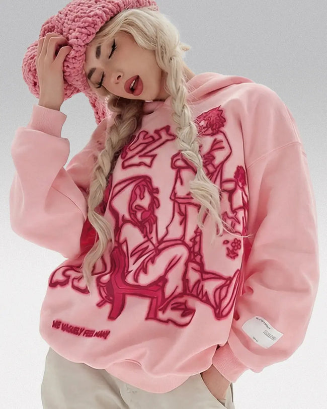 Graphic hoodie "Sora" Hover Image