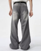 Grey jeans y2k "Viper"