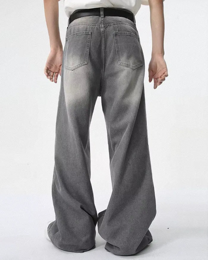 Grey jeans y2k "Viper"