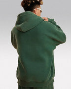 Heavyweight acid wash hoodie "Plasma"