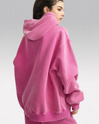 Heavyweight acid wash hoodie "Plasma"