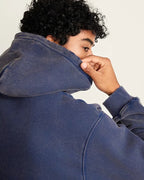 Heavyweight acid wash hoodie "Plasma"