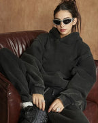 Heavyweight acid wash hoodie "Plasma"