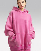 Heavyweight acid wash hoodie "Plasma"