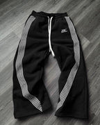 ARCHIVE ESSENTIAL WIDELEG SWEATPANTS BLACK
