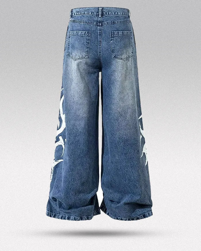 Loose Baggy Jeans "Totem"