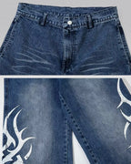 Loose Baggy Jeans "Totem"