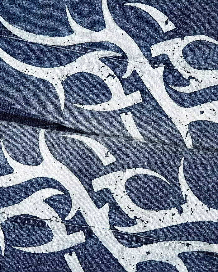 Loose Baggy Jeans "Totem"