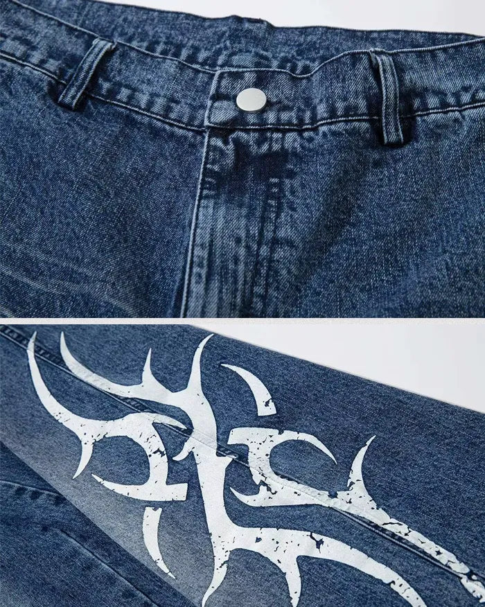 Loose Baggy Jeans "Totem"