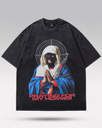 Men oversized t-shirt "Praying"