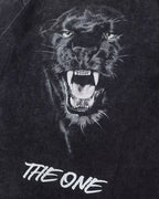 Men's oversized vintage t-shirt "One"