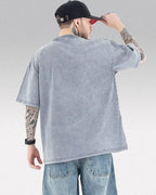 Men's retro casual short sleeve t-shirt "Coda"