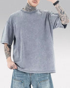 Men's retro casual short sleeve t-shirt "Coda"