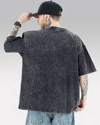 Men's retro casual short sleeve t-shirt "Coda"