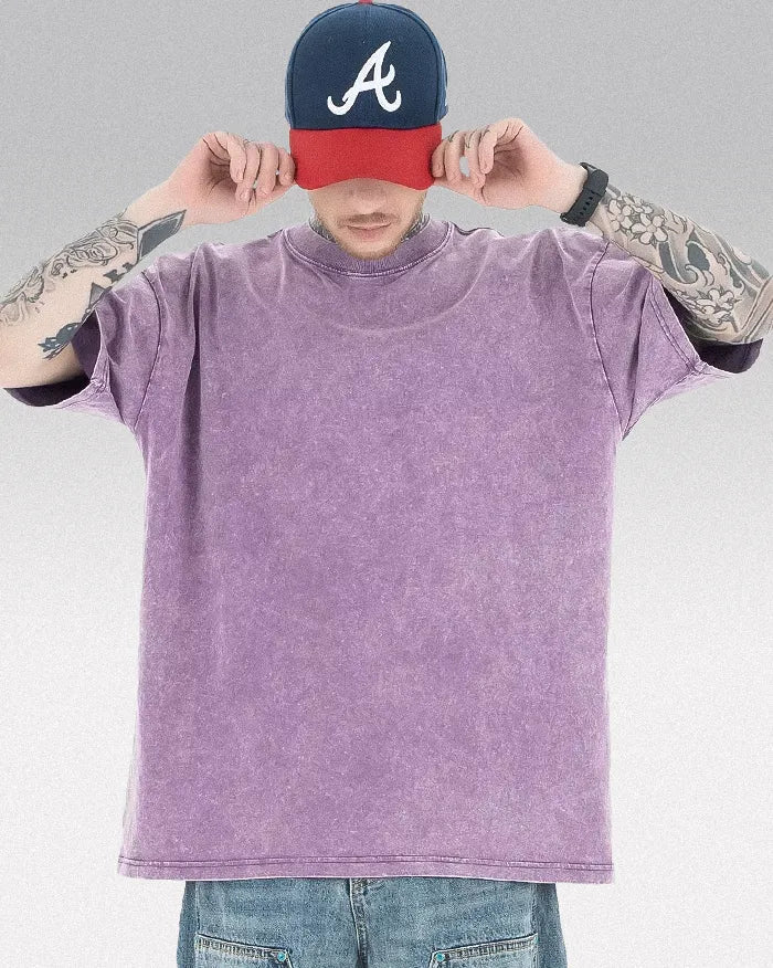Men's retro casual short sleeve t-shirt "Coda"