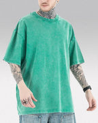 Men's retro casual short sleeve t-shirt "Coda"