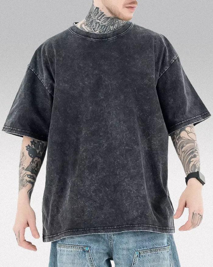 Men's retro casual short sleeve t-shirt "Coda"