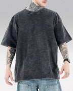 Men's retro casual short sleeve t-shirt "Coda"
