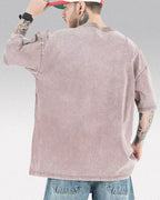 Men's retro casual short sleeve t-shirt "Coda"