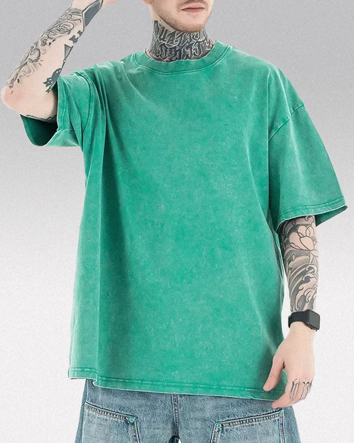 Men's retro casual short sleeve t-shirt "Coda"
