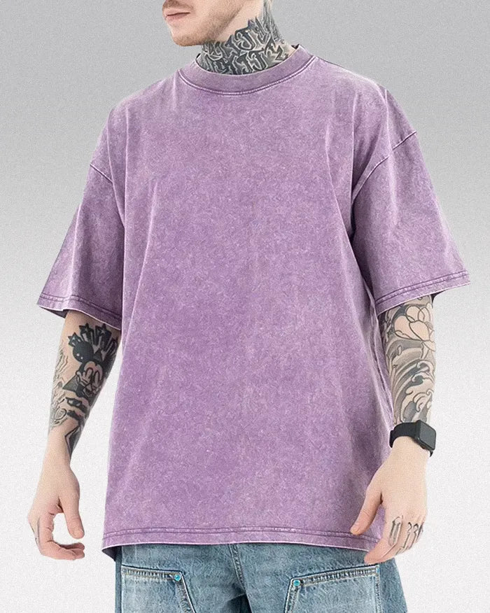Men's retro casual short sleeve t-shirt "Coda"