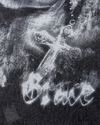Men's retro oversized t-shirt "Faith"