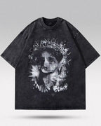Men's retro oversized t-shirt "Faith"