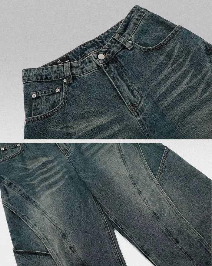 Men's y2k jeans "Streak"