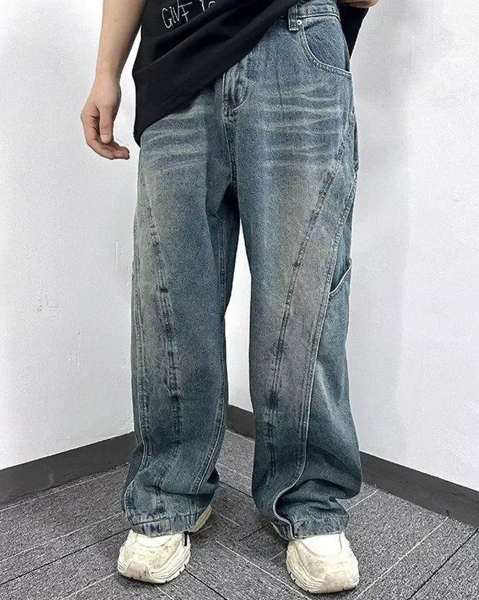 Men's y2k jeans "Streak"