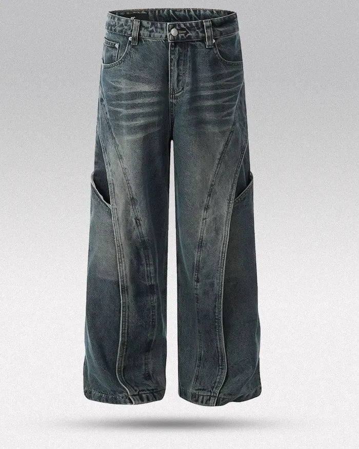 Men's y2k jeans "Streak"